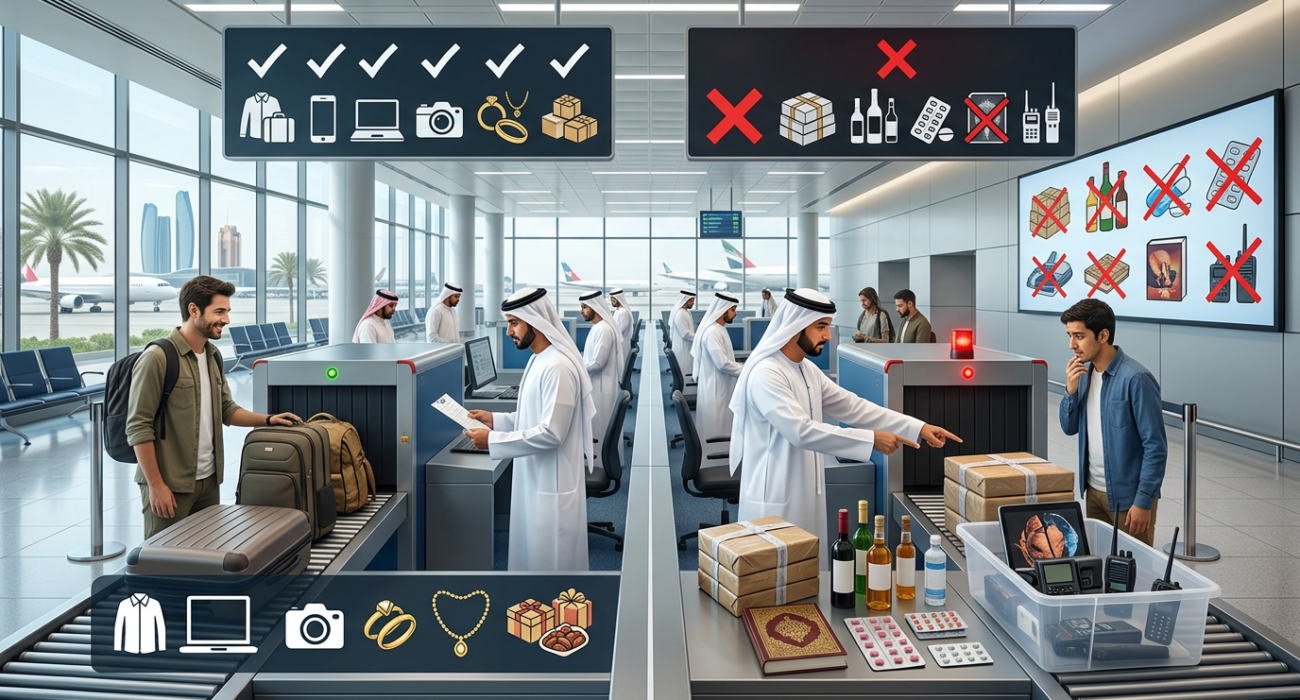 UAE Customs Rules: What You Can and Cannot Bring